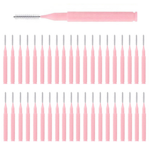 Brow Lamination Secret! Ultra Mini Dental Brushes for Styling - 40 pcs