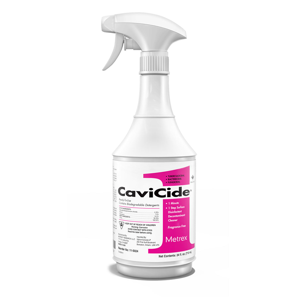 25% OFF CaviCide 1 Minute Disinfectant Spray - 24oz Bottle