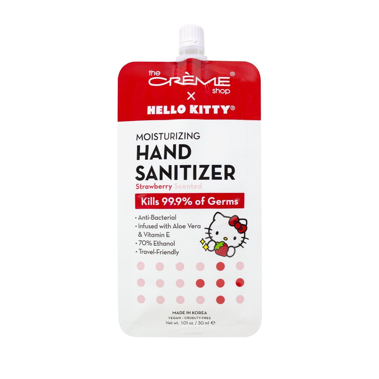 Hello Kitty Strawberry Hand Sanitizer Travel Pack