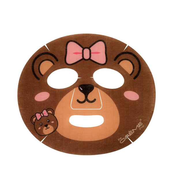 Bouncy Skin - Animated Bear Watermelon Face Mask Sheet