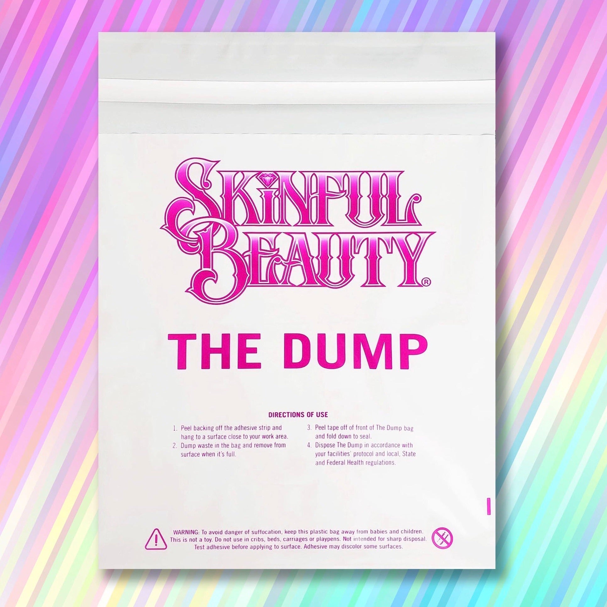 Skinful Beauty THE DUMP Waste Disposal Bags