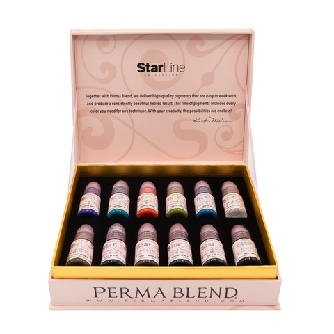 Starline Collection Eyeliner Pigment Set - Permablend x Kristina Melnicenco