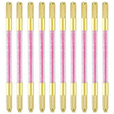 70% OFF! $2.50 EACH Dual Ended Pink Crystal Microblading Tools