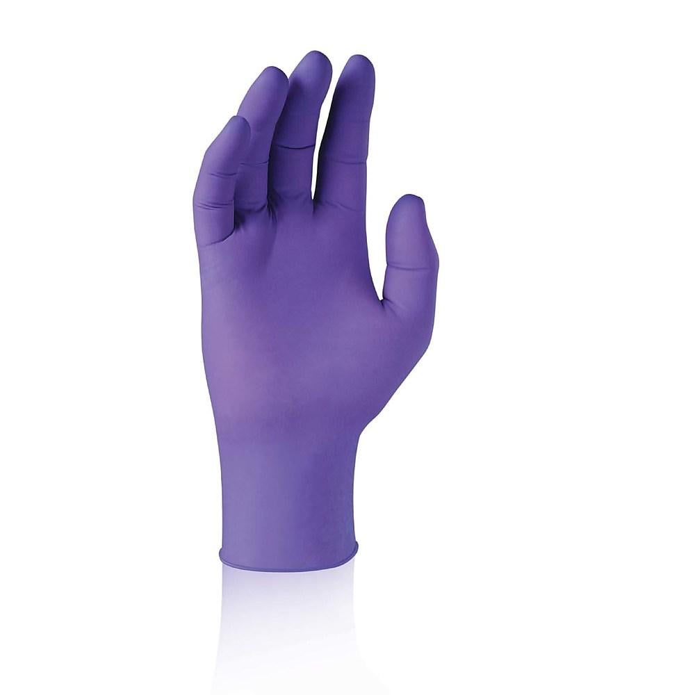 Purple Nitrile Gloves LARGE