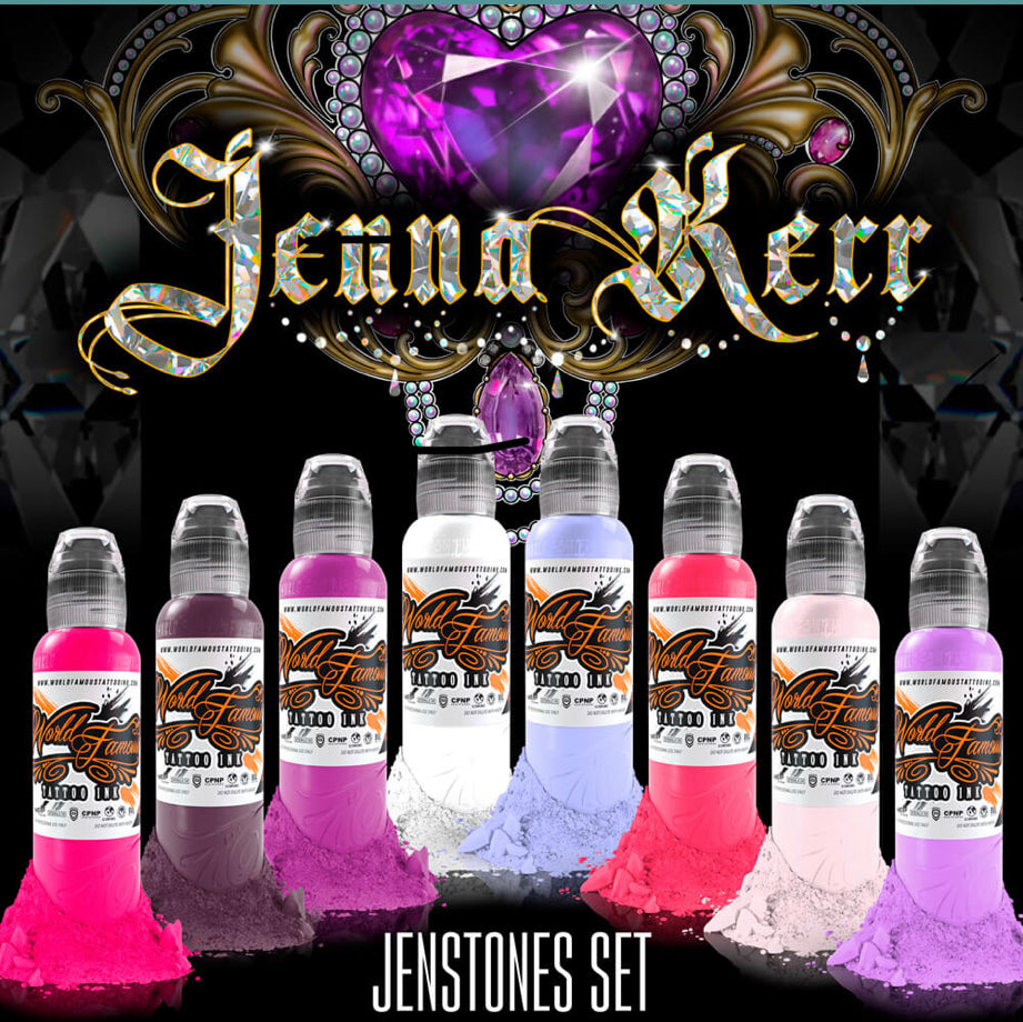 JENSTONES SET BY JENNA KERR - World Famous Tattoo Ink