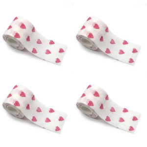 50% OFF! Hearts Hand Piece Wrap 4 Pack