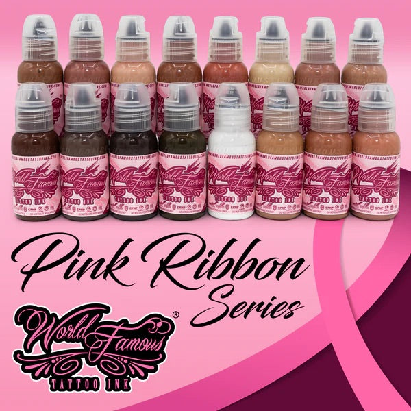 Pink Ribbon Areola Pigment Set - World Famous x Samantha Rae