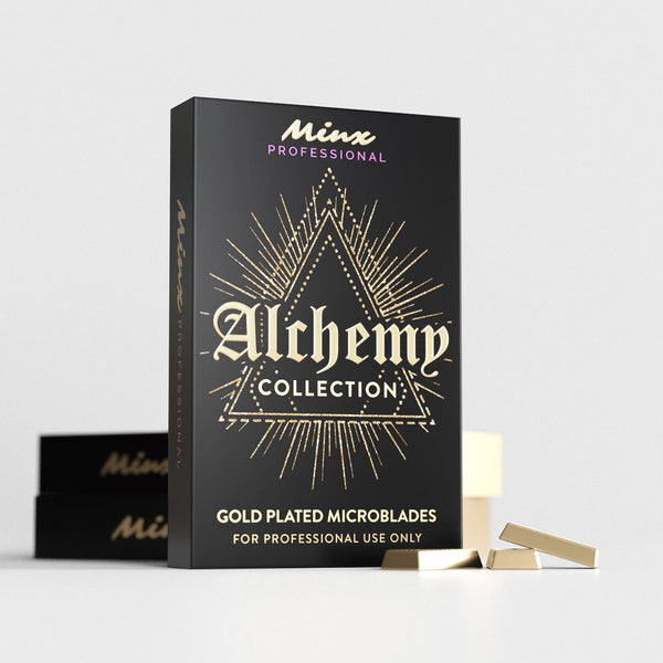Alchemy Collection Gold Plated Microblades #18U