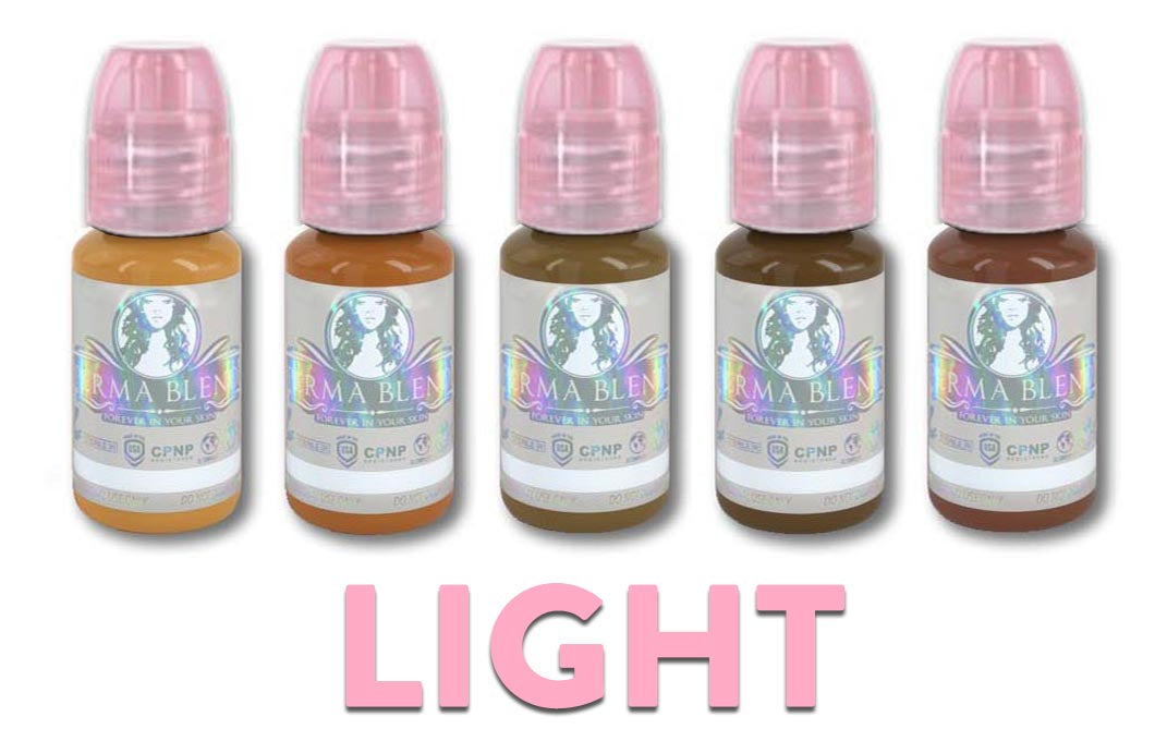.50oz Perma Blend Pigments - LIGHT Collection (Blondes)